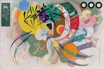 Kurve dominante (curva dominante). 1936 de Wassily Kandinsky