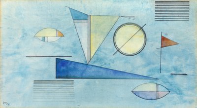 Haze, ou Gruner Haze de Wassily Kandinsky
