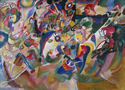 Projecto 3 para "Composição VII de Wassily Kandinsky