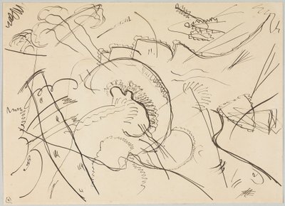 Desenho para "Imagem com margem branca de Wassily Kandinsky