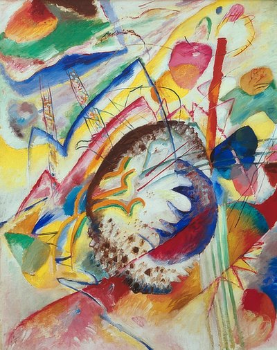 Ótimo estudo. 1914 de Wassily Kandinsky
