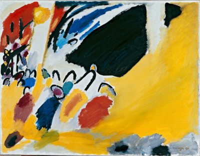 Impressão nº 3 (Concerto) 1911 (óleo sobre tela) de Wassily Kandinsky