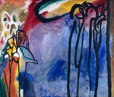 Improvisação 19 de Wassily Kandinsky