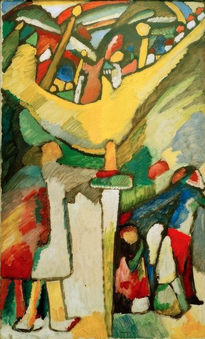 Improvisação 8 de Wassily Kandinsky