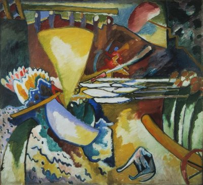 Improvisação II de Wassily Kandinsky