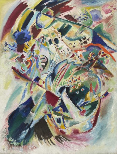Kandinsky - Painel para Edwin R. Campbell n.º 4, 1914 de Wassily Kandinsky