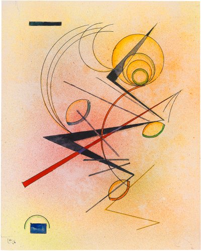 Pouco Quente, 1928. de Wassily Kandinsky