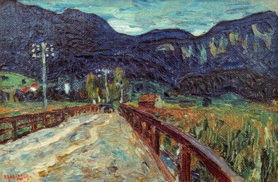 Kochel - a ponte de Wassily Kandinsky
