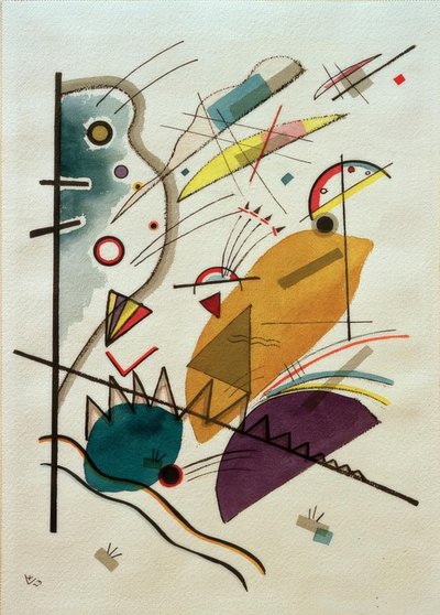 composição de Wassily Kandinsky