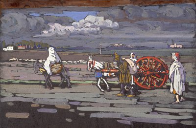 Estrada rural de Wassily Kandinsky