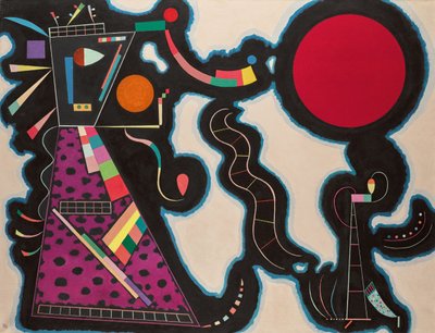 O Círculo Vermelho, 1939. de Wassily Kandinsky