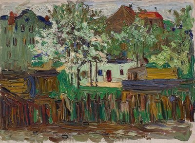 Munique. Por volta de 1901-02 de Wassily Kandinsky