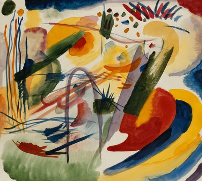 Sem título; Sem título de Wassily Kandinsky