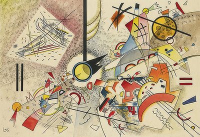 Sem título. 1923 de Wassily Kandinsky