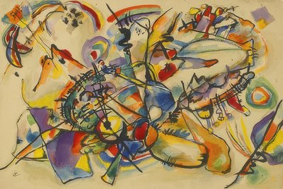 Sem título. Por volta de 1916 de Wassily Kandinsky