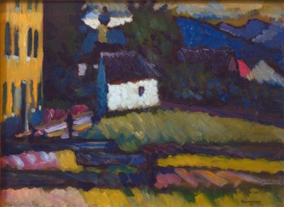 Peterskapelle em Murnau de Wassily Kandinsky