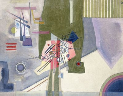 Rosa em cinza de Wassily Kandinsky