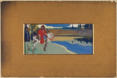 Cavaleiro russo de Wassily Kandinsky