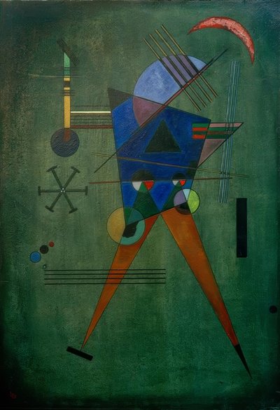 Triângulo preto de Wassily Kandinsky