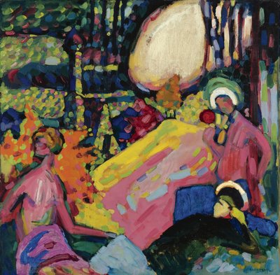 Sua Pintura "Branca" de Vassily Kandinsky (ou Wassily Kandinski ou Kandinskij de Wassily Kandinsky