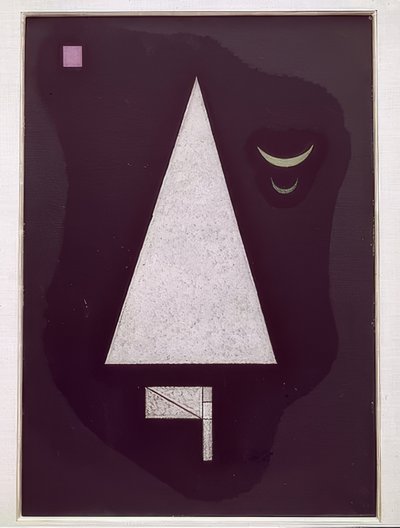 Branco pontudo. 1930 de Wassily Kandinsky
