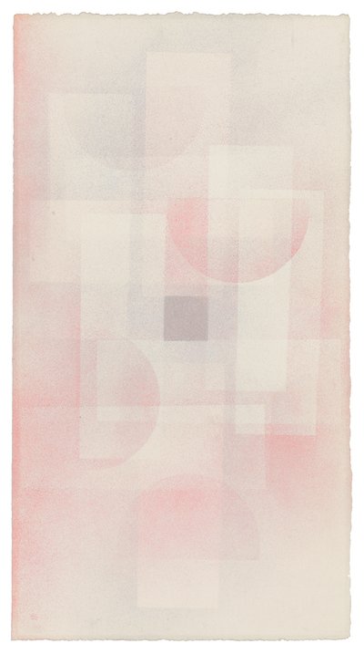 Quadrado no Nevoeiro; Quadrat im Nebel de Wassily Kandinsky