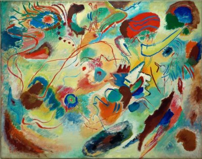 Estudo sobre a composição VII de Wassily Kandinsky