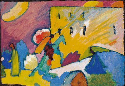 Estudo para Improvisação 3 de Wassily Kandinsky