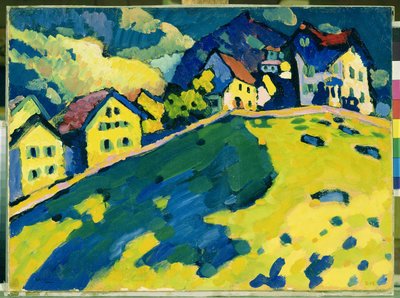 Paisagem de verão de Wassily Kandinsky