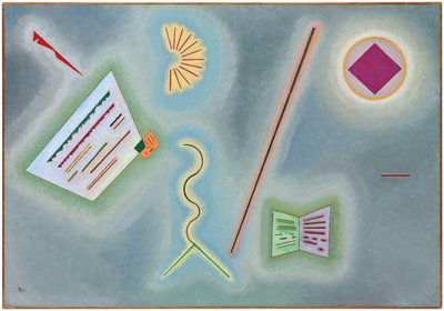 Superfícies e linhas de Wassily Kandinsky