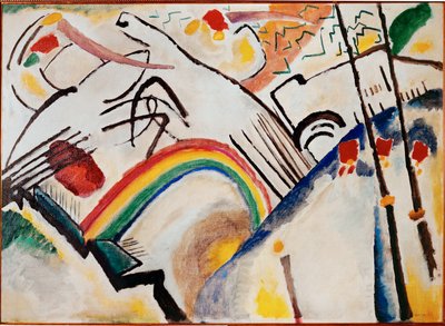 Sem título (óleo sobre tela) de Wassily Kandinsky