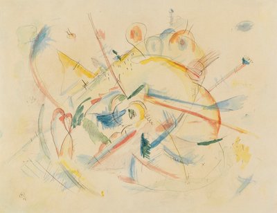 Sem título, 1915. de Wassily Kandinsky