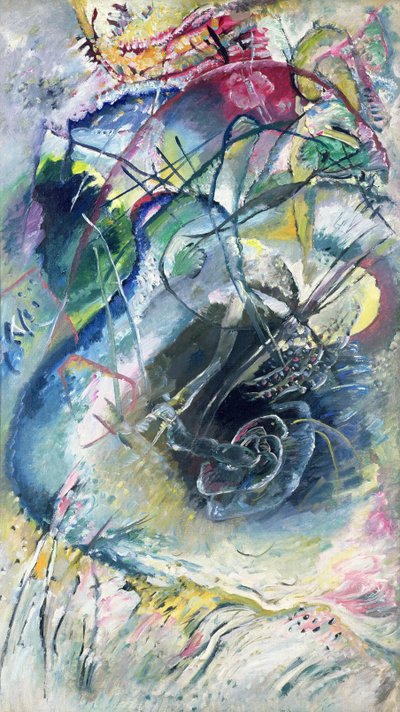 Improvisação sem título, 1914 de Wassily Kandinsky
