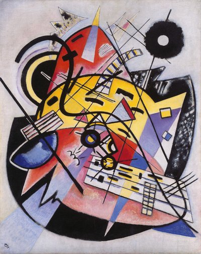 Ponto branco (Composição 248) de Wassily Kandinsky