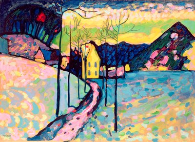 Paisagem de Inverno de Wassily Kandinsky