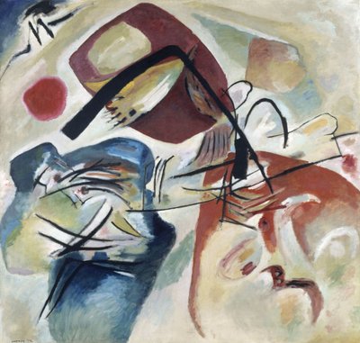 Com o arco preto Com o arco preto de Wassily Kandinsky