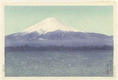 Lago Kawaguchi
Kawaguchiko (título sobre o objecto) de Watanabe Kako
