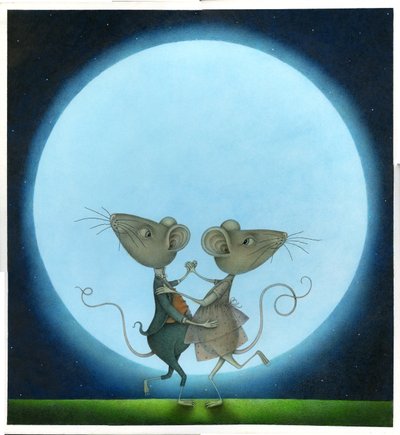 Blue Moon, 2009 (técnica mista) de Wayne Anderson