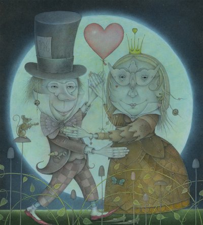 À Luz da Lua Prateada, 2010 (técnica mista) de Wayne Anderson