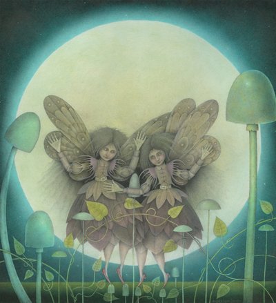 Fadas dançantes, 2011 (técnica mista) de Wayne Anderson