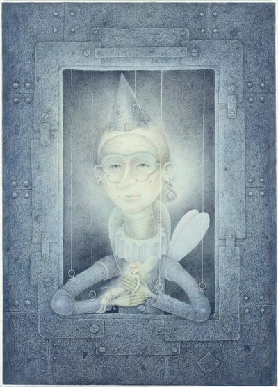 O Apanhador de Fadas, 2005 (técnica mista) de Wayne Anderson