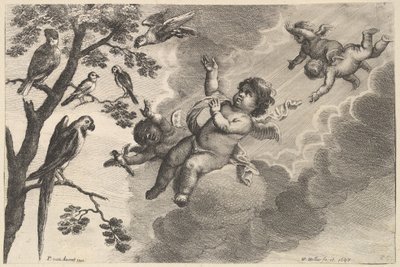 Ar Os Quatro Elementos, ca. 1647 de Wenceslaus Hollar