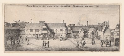 Casa Arundel do Sul, 1646., 1646. de Wenceslaus Hollar