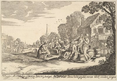 Outono de 1629. de Wenceslaus Hollar