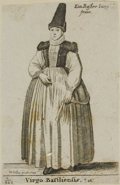 Mulher de Basileia de Wenceslaus Hollar