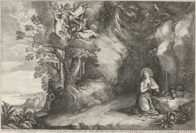 Penitente Maria Madalena de Wenceslaus Hollar