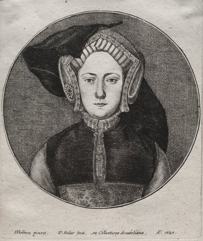 Catarina de Aragão de Wenceslaus Hollar