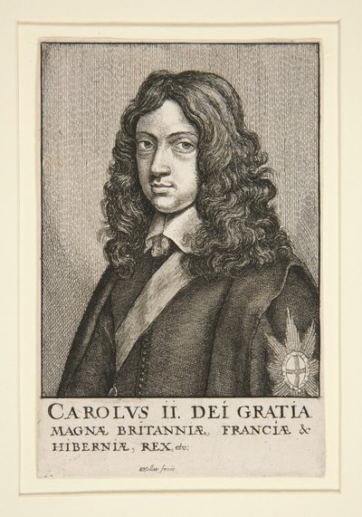 Carlos II de Wenceslaus Hollar