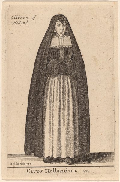 Cidadãos holandeses de Wenceslaus Hollar