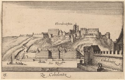 Coblentz de Wenceslaus Hollar